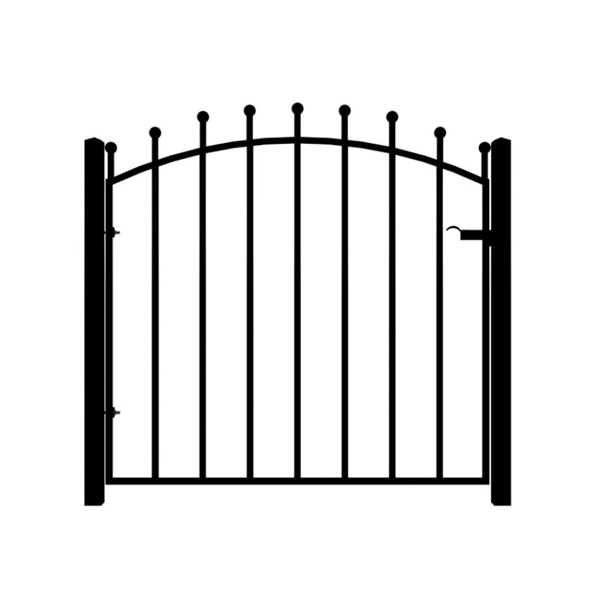 Metal Garden Gate - The Canterbury