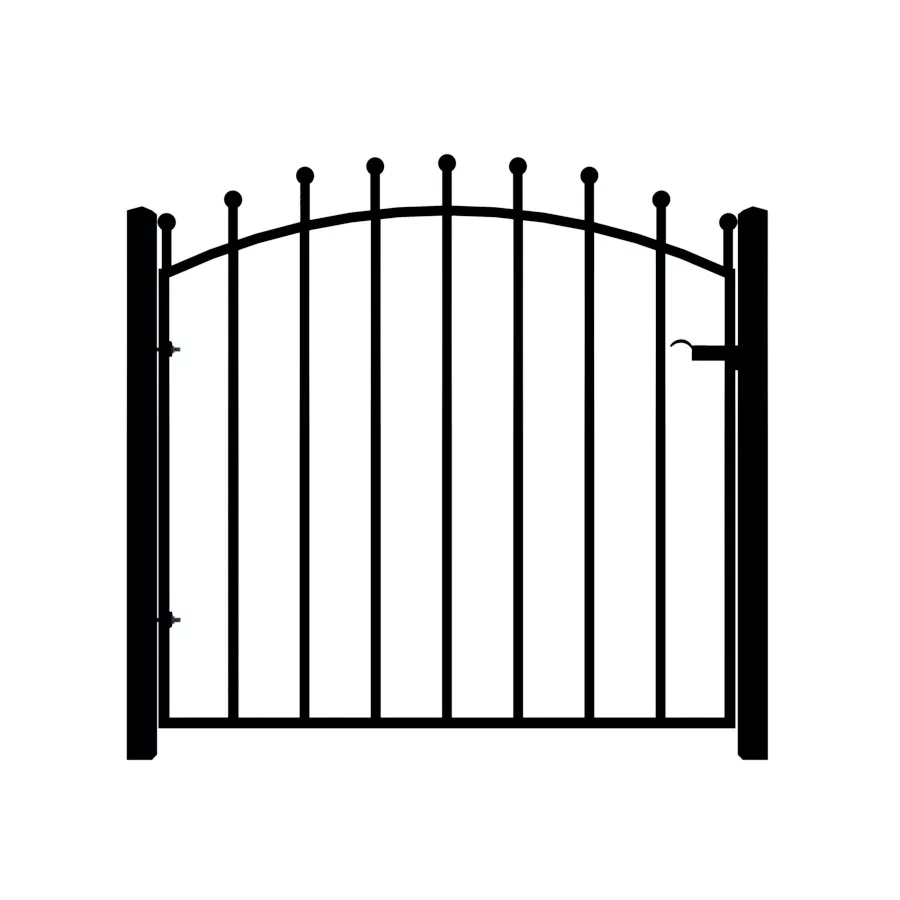 Metal Garden Gate - The Canterbury