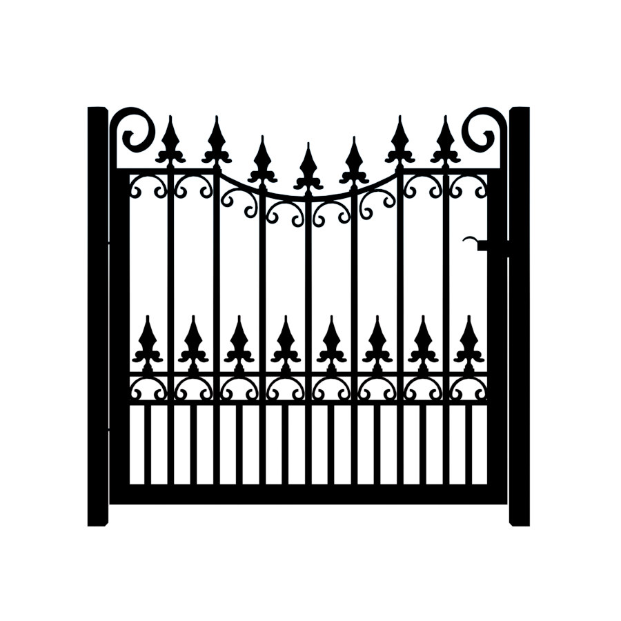 Metal Garden Gate - The Chelmsford - Gates and Fences UK