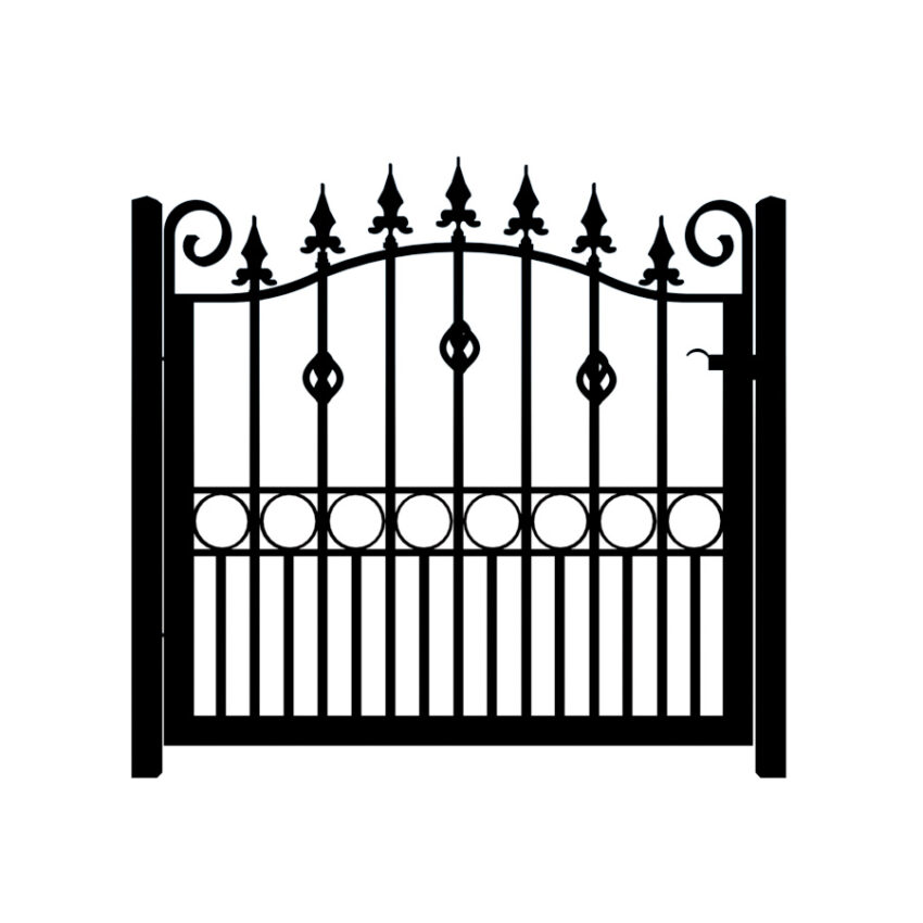 Metal Garden Gate - The Farnham