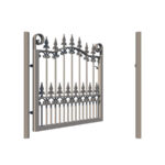 Metal Garden Gate - The Francombe - Gates and Fences UK