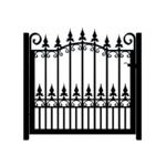 Metal Garden Gate - The Francombe - Gates and Fences UK