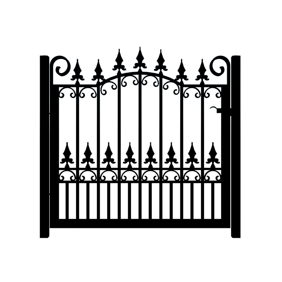 Metal Garden Gate - The Francombe - Gates and Fences UK