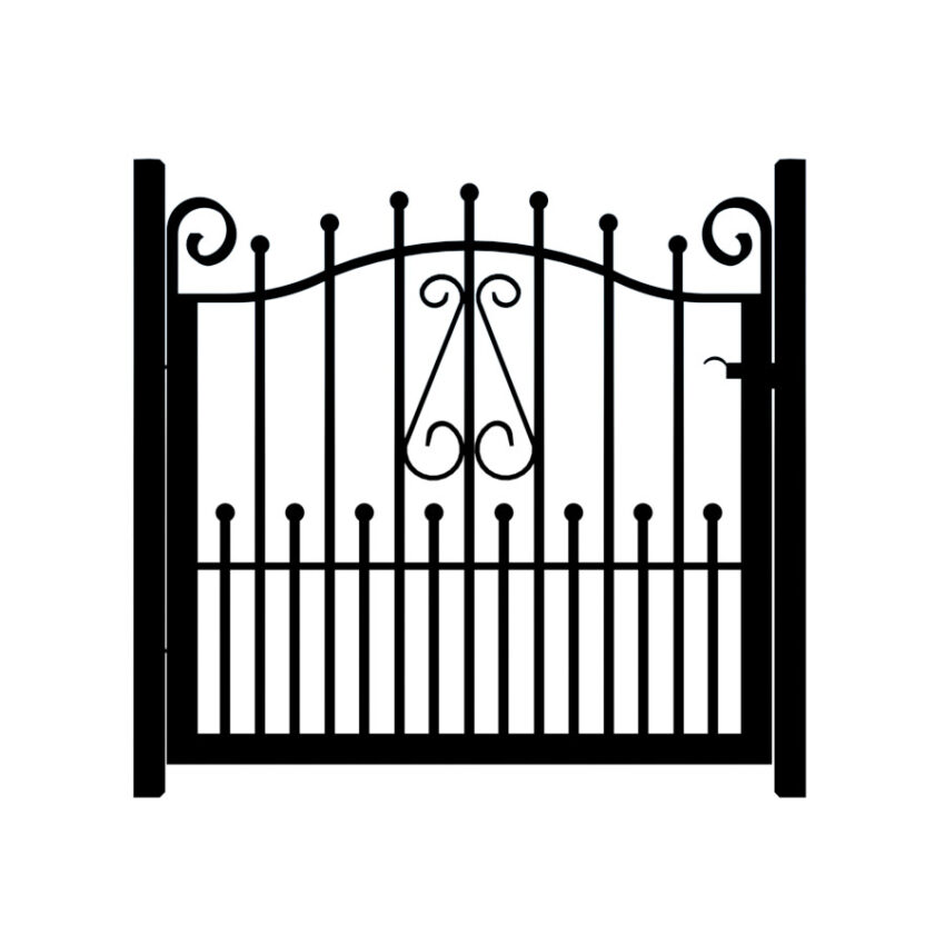 Metal Garden Gate - The Gloucester