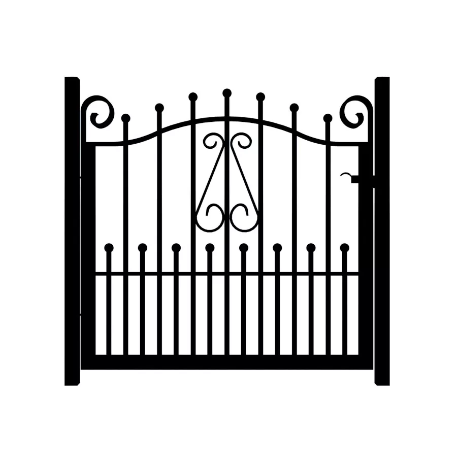 Metal Garden Gate - The Gloucester