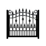 Metal Garden Gate - The Goldsworth