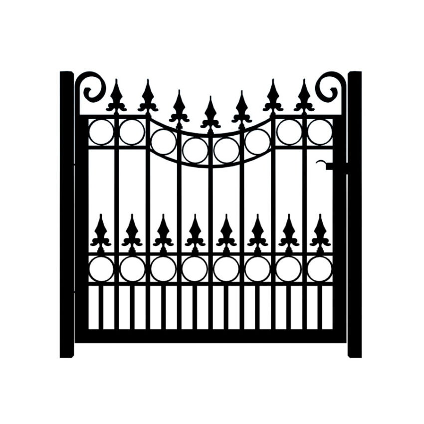 Metal Garden Gate - The Hertfordshire