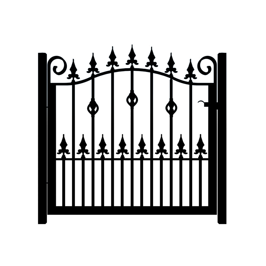 Metal Garden Gate - The Sandringham - Gates and Fences UK