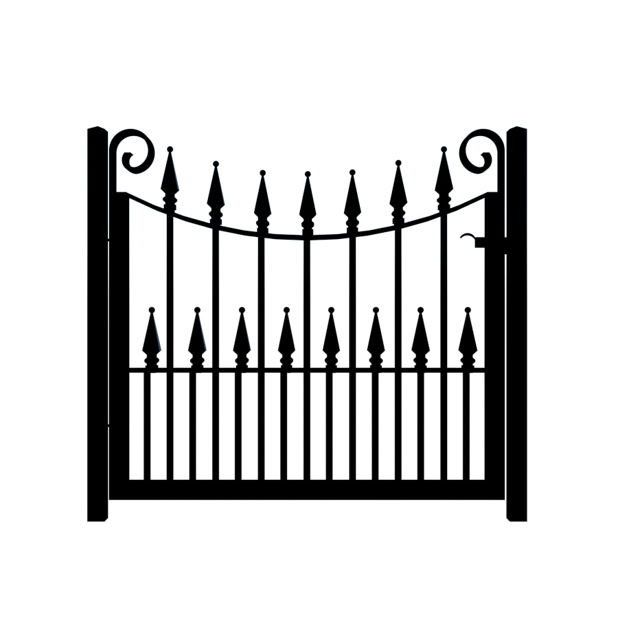 Metal Garden Gate - The Winchester