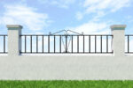 Metal Garden Railings - The Ashford