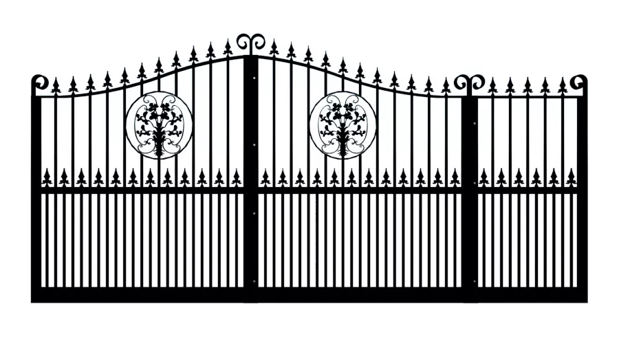 Metal Sliding Gate - The Buckinghamshire