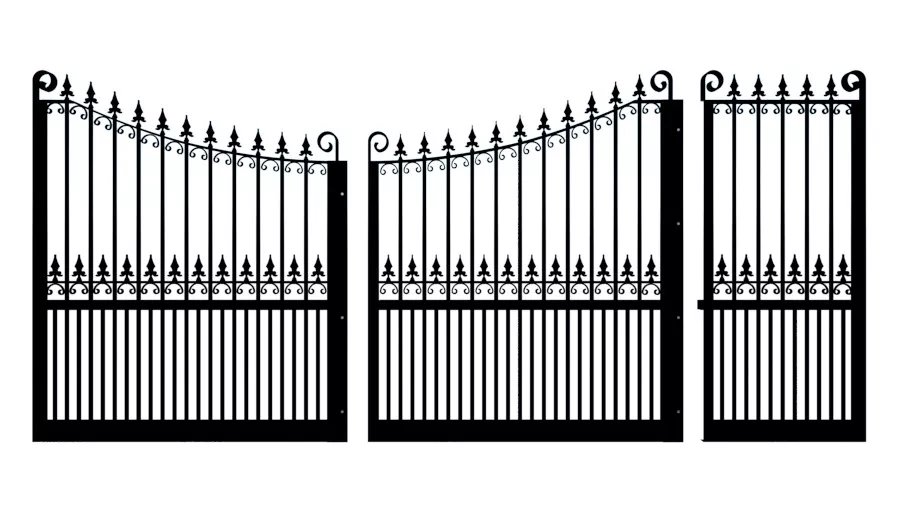 Metal Sliding Gate - The Chelmsford - 1