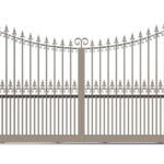 Metal Sliding Gate - The Chelmsford - closed