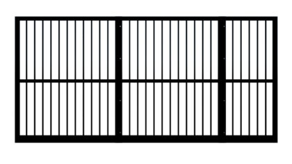 Metal Sliding Gate - The Cheltenham
