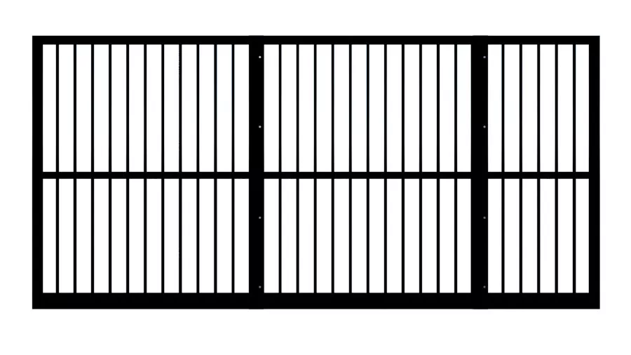 Metal Sliding Gate - The Cheltenham
