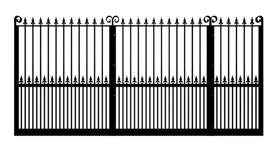 Metal Sliding Gate - The Darlington