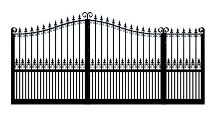 Metal Sliding Gate - The Francombe