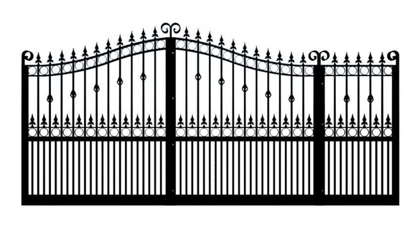 Metal Sliding Gate - The Goldsworth