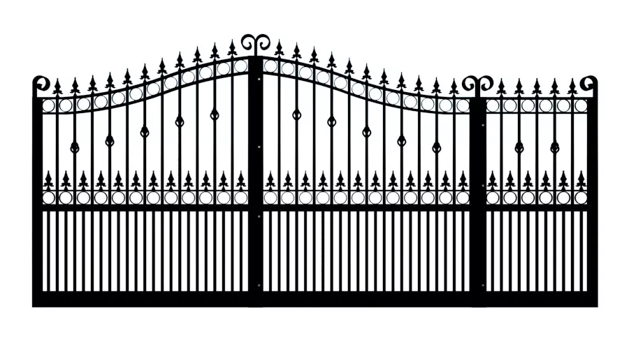Metal Sliding Gate - The Goldsworth