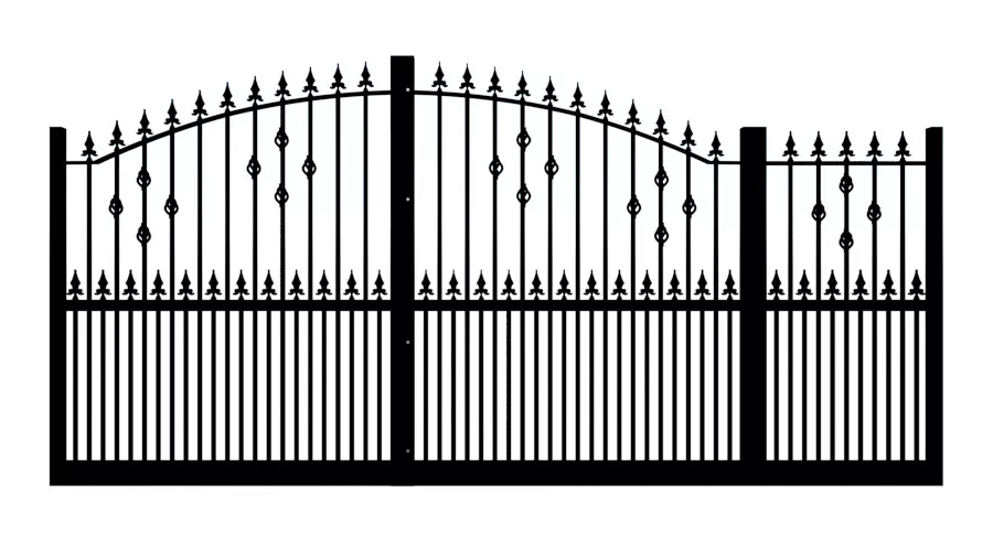 Metal Sliding Gate - The Hastings