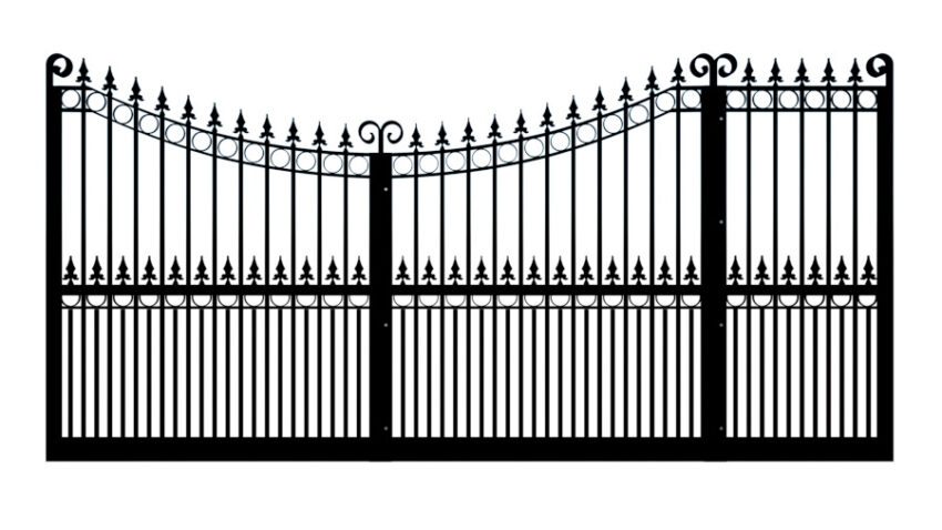 Metal Sliding Gate - The Hertfordshire