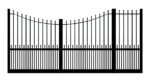 Metal Sliding Gate - The Peacehaven
