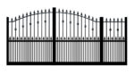Metal Sliding Gate - The Sandringham