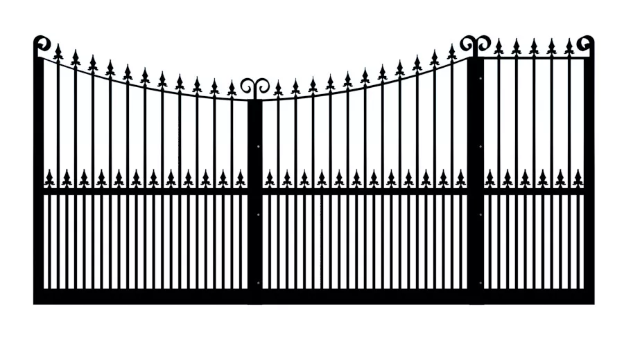Metal Sliding Gate - The Winchester