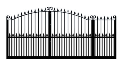 Metal Sliding Gates - The Surrey