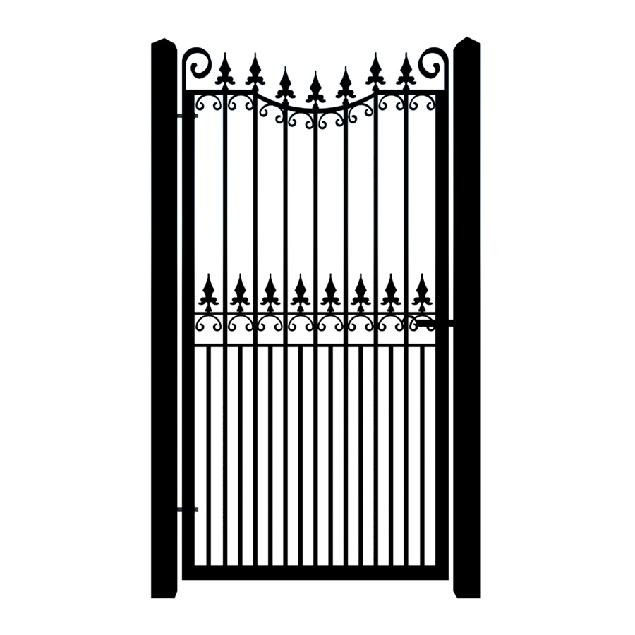 Metal side gate - The Chelmsford - Gates and Fences UK