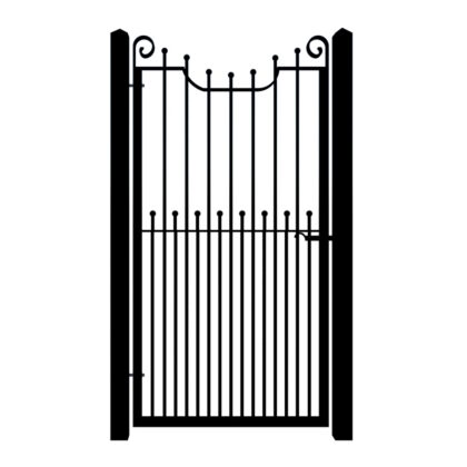 Metal side gate - The Chester - Gates and Fences UK