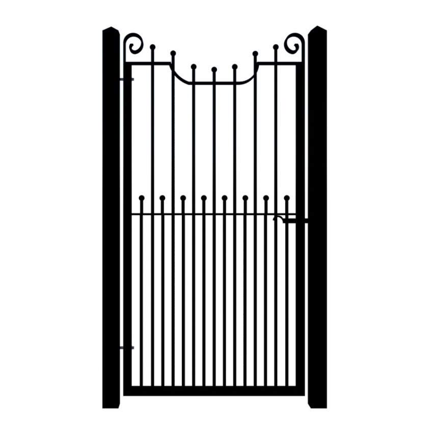 Metal side gate - The Chester - Gates and Fences UK
