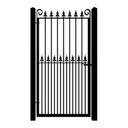 Metal side gate - The Darlington - Gates and Fences UK