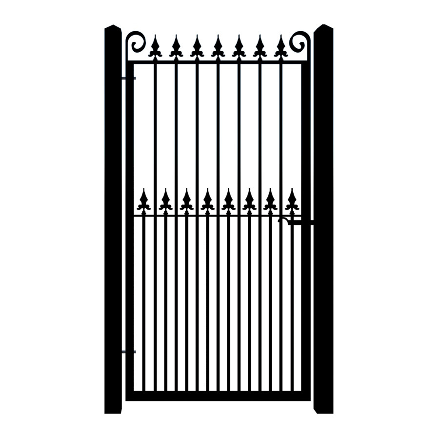 Metal side gate - The Darlington - Gates and Fences UK
