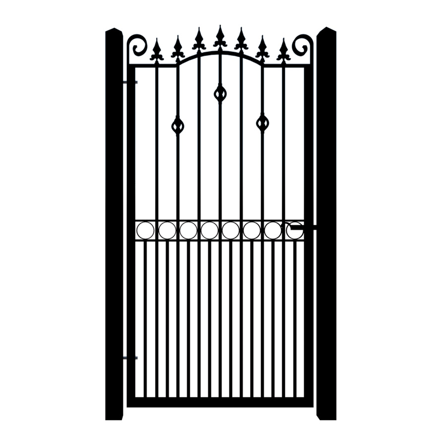 Metal side gate - The Farnham - Gates and Fences UK