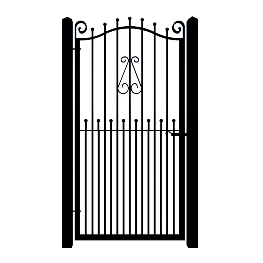 Metal side gate - The Gloucester - Gates and Fences UK