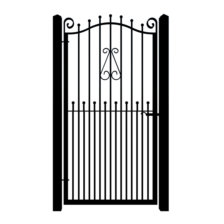 Metal side gate - The Gloucester - Gates and Fences UK