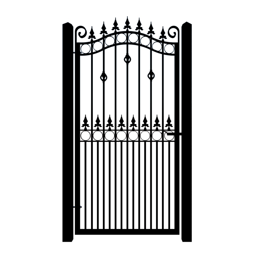 Metal side gate - The Goldsworth - Gates and Fences UK
