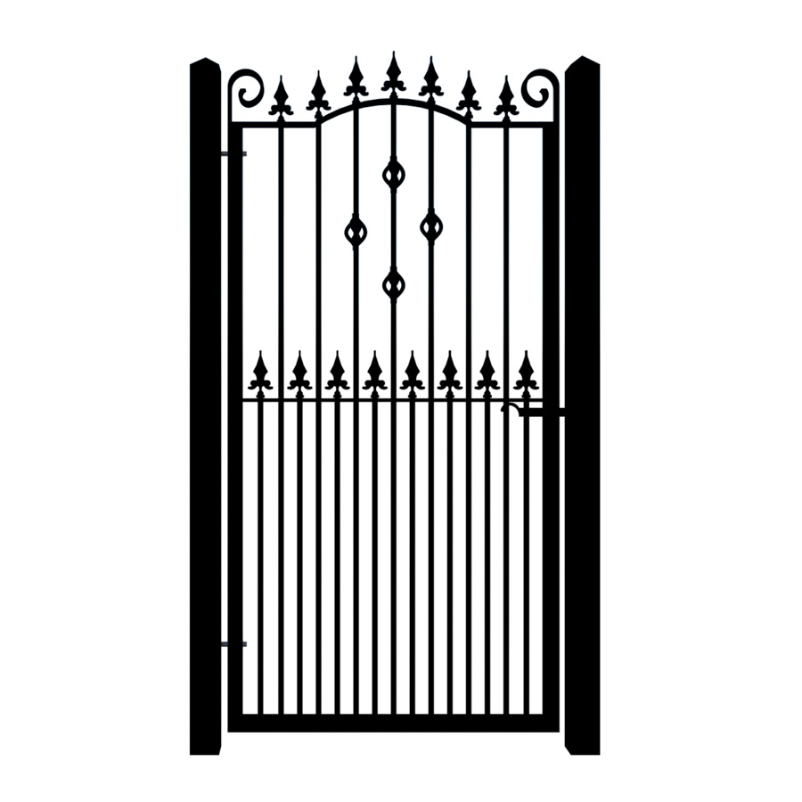 Metal side gate - The Hastings - Gates and Fences UK