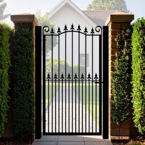 Metal-side-gate-The-Surrey-Gates-and-Fences-UK
