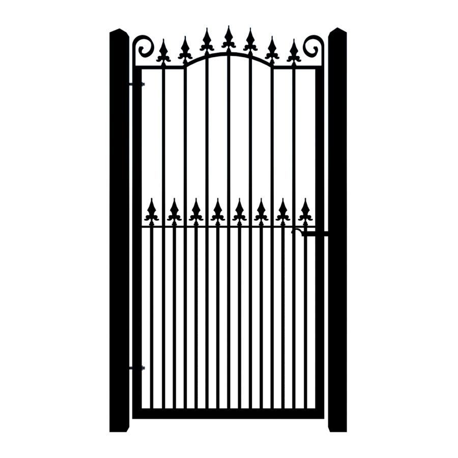 Metal side gate - The Surrey - Gates and Fences UK