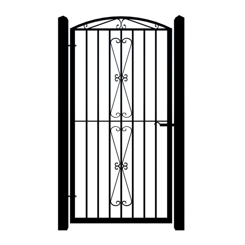 Metal side gate - The Taunton - Gates and Fences UK