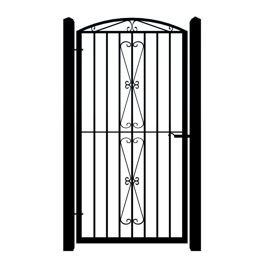 Metal side gate - The Taunton - Gates and Fences UK