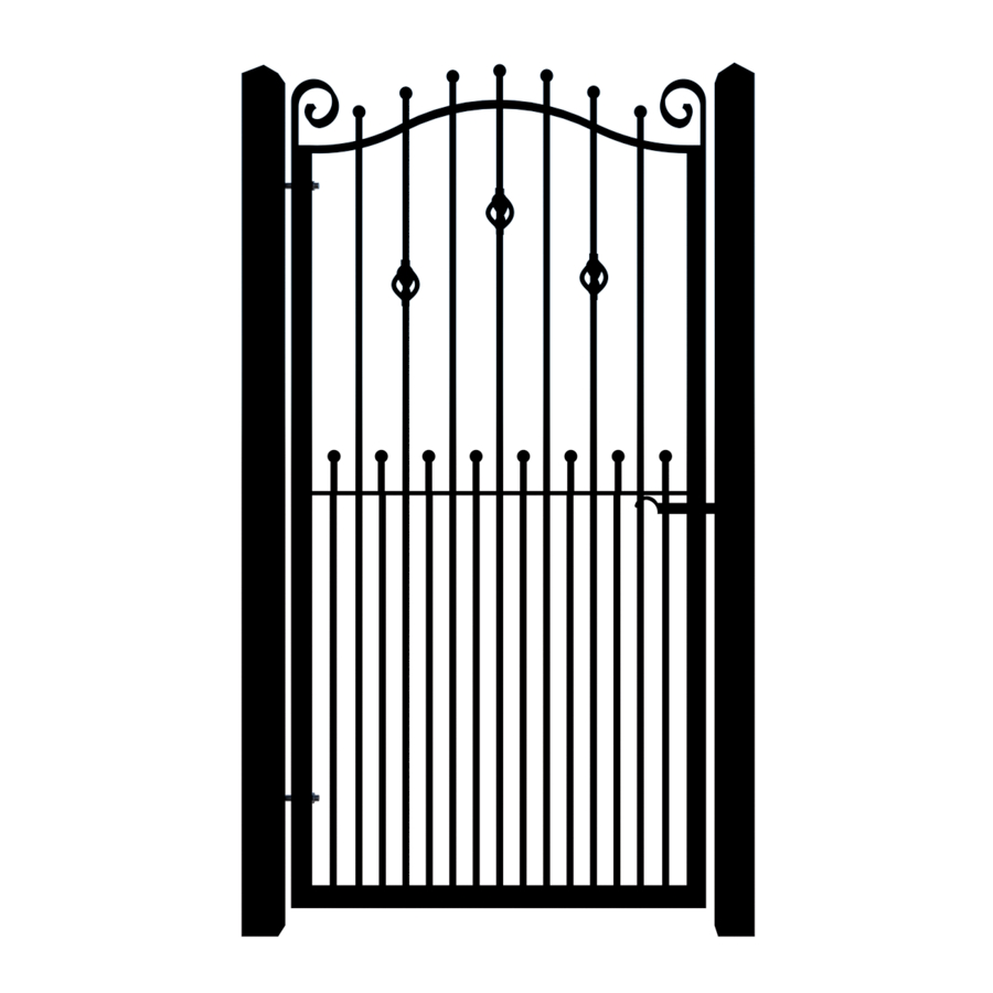 Metal side gate - The Wentworth - Gates and Fences UK