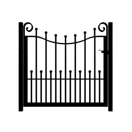 Peacehaven Metal Garden Gate