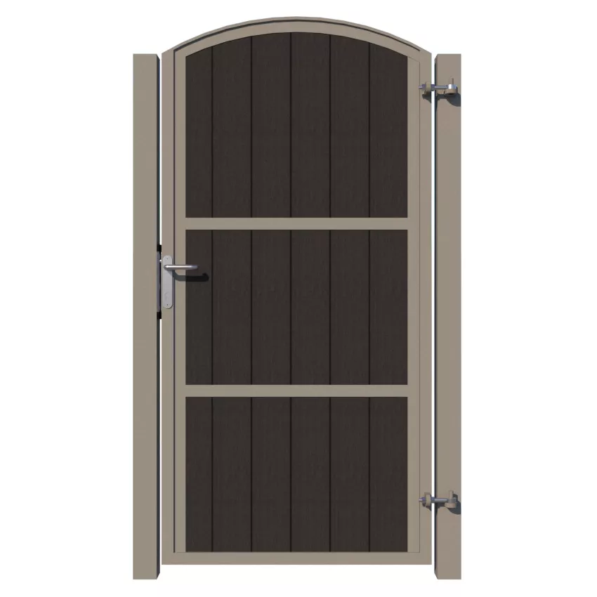 Side Gate - Composite - The Kent - Anthracite - rear