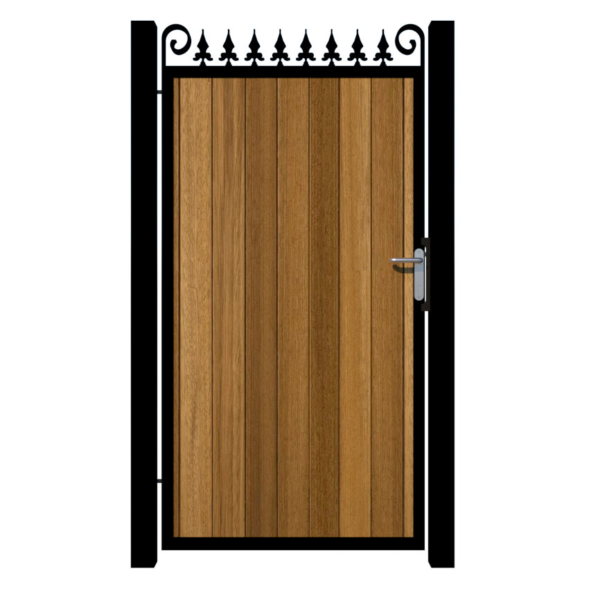 Side Gate - Metal Framed with Timber - The Middleton