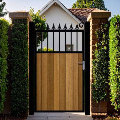 Side-Gate-Metal-Framed-with-Timber-The-Wilton
