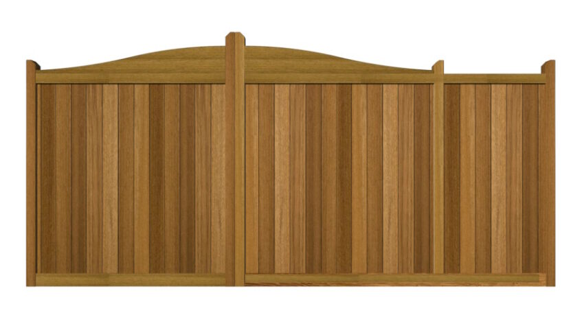 Sliding Gate - Hardwood - The Brookwood