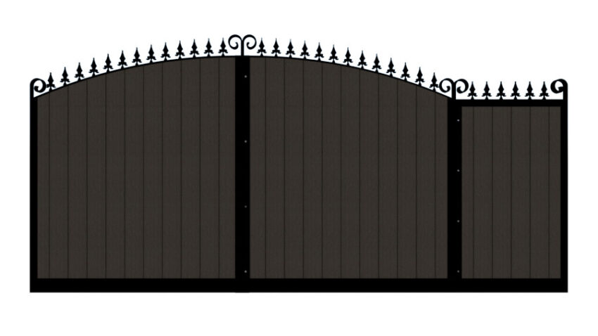 Sliding Gate in Composite - The Dorchester